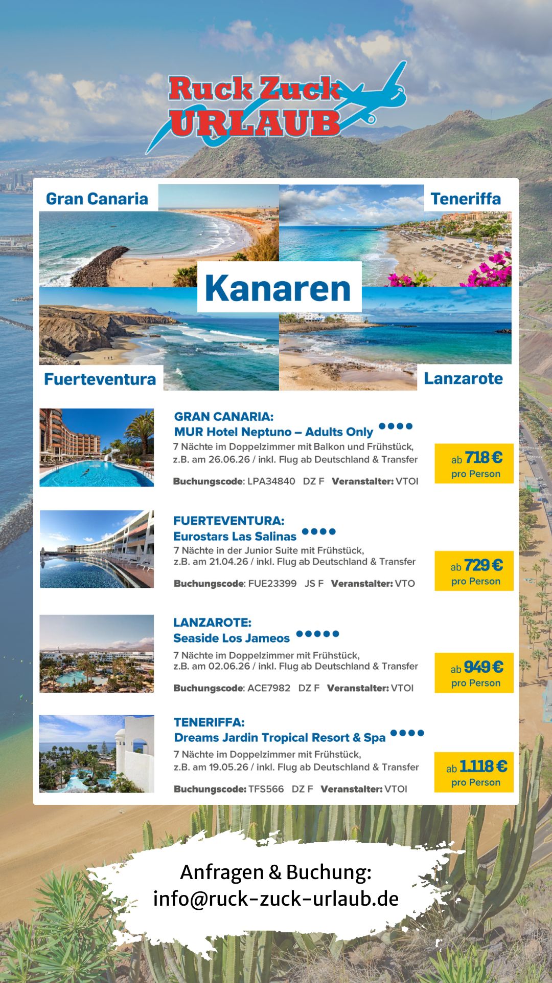Vtours Freitagsflyer_Kanaren